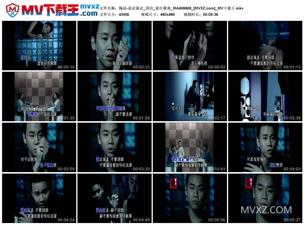 陶喆-说走就走_国语_流行歌曲_MA408868